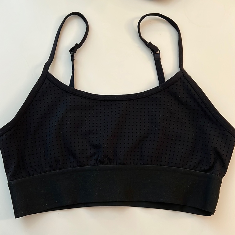 NWOT Splits59 Black Sports Bra - M